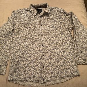 Cody James Long Sleeve Peral Snap